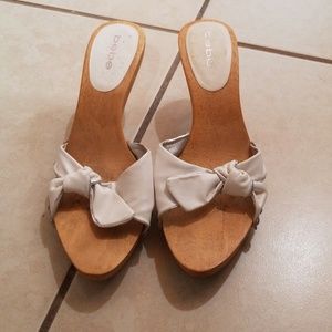 Bebe low heel